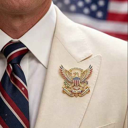 🇺🇸 America 250th Patriotic Eagle Pin | Limited Edition 1776–2026