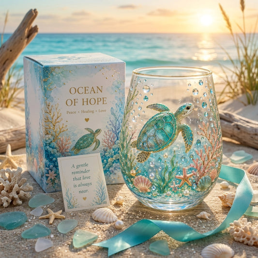 🌿🌊Journey Through Nature — Handcrafted Glassware✨